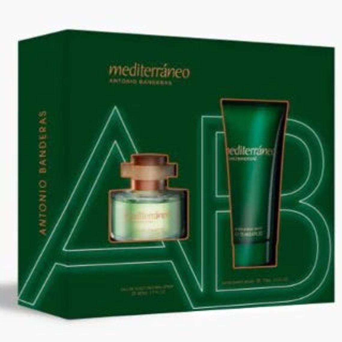 Estuche Antonio Banderas Mediterraneo Edt 50Ml + After Shave 75Ml Hombre 1