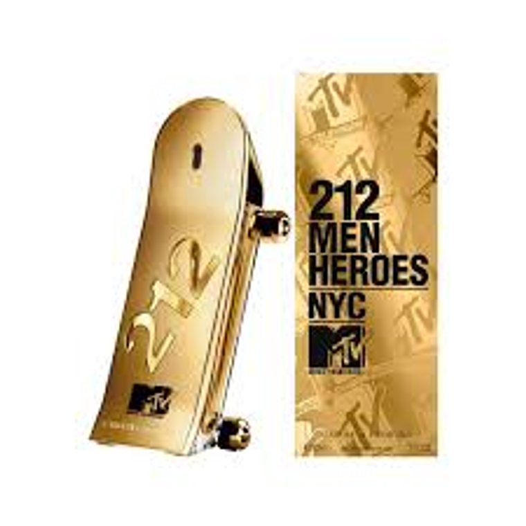 Perfume Carolina Herrera 212 Heroes Mtv Edición Limitada 90 Ml Edt Hombre 1