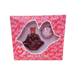 Estuche Perfume Agatha Ruiz De La Prada Beso Edt 50 Ml + Lipbalm 15G Mujer