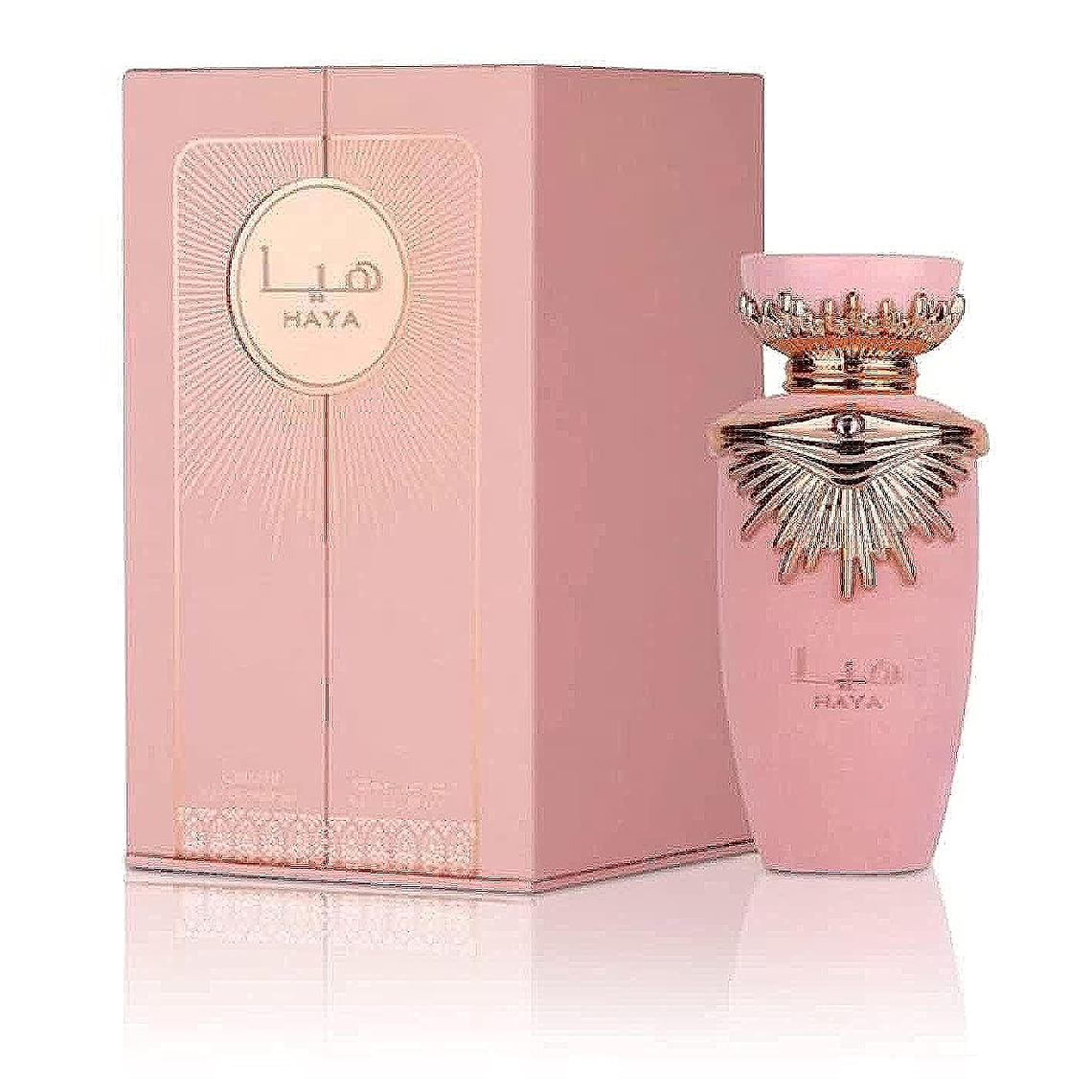 Perfume Lattafa Haya Edp 100Ml Mujer (Aroma Como a Flora by Gucci Gorgeous Gardenia) 1