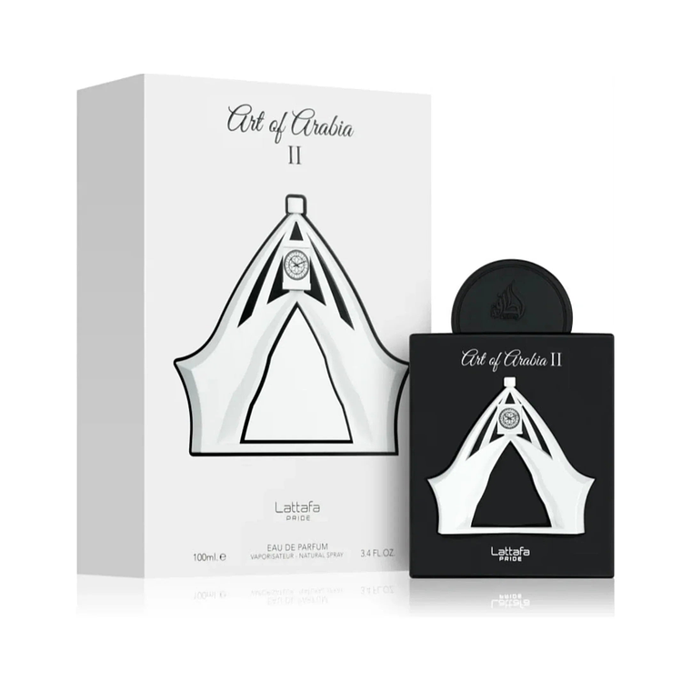 Perfume Lattafa Pride Art Of Arabia II Edp 100 Ml Unisex -Inspirado en Nishane Wulong Cha 1