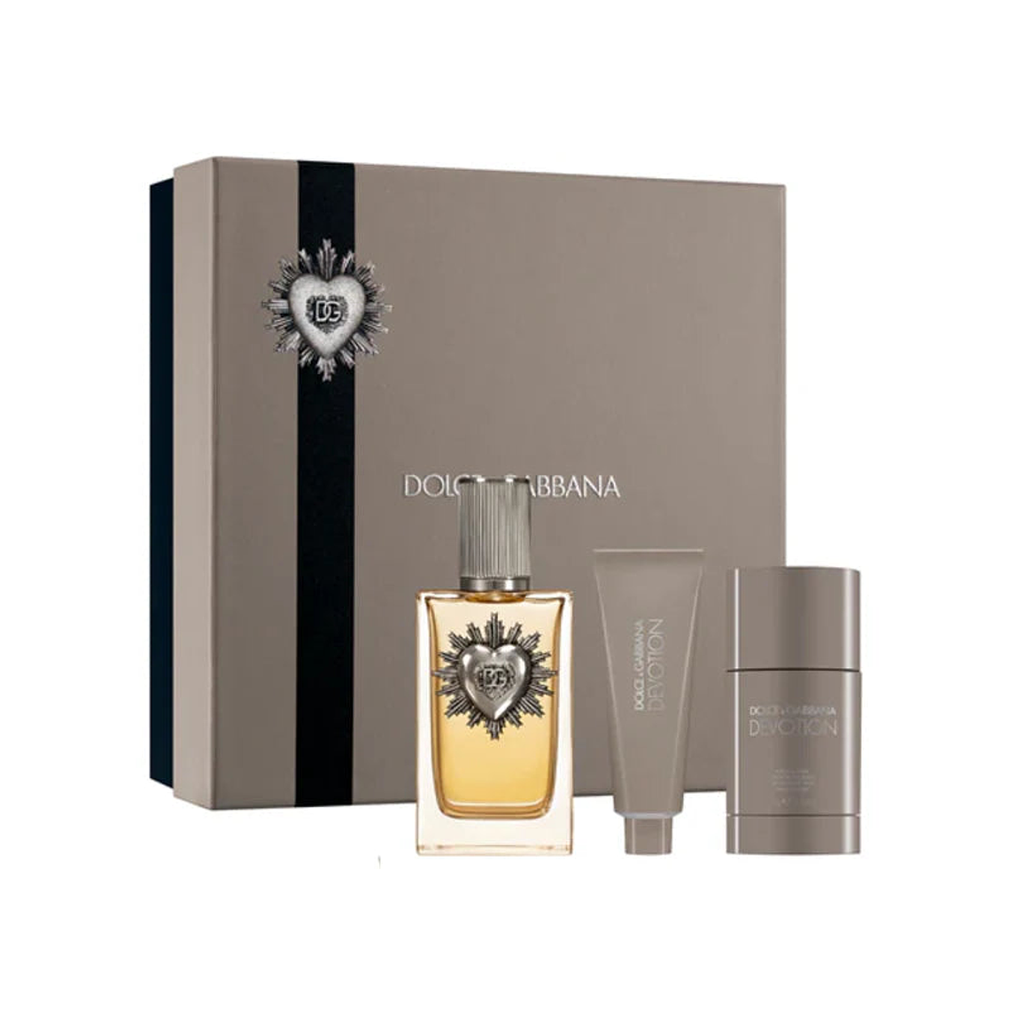 Estuche Dolce Gabbana Devotion pour Homme Edp 100 ml + Shower Gel 50 ml + Stick Deodorant 75g Hombre 1
