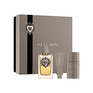 Estuche Dolce Gabbana Devotion pour Homme Edp 100 ml + Shower Gel 50 ml + Stick Deodorant 75g Hombre