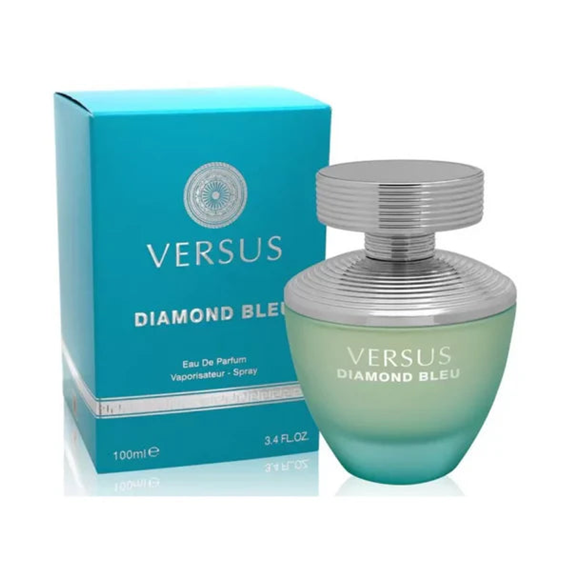 Perfume Fragrance World Versus Diamond Bleu Edp 100 ml Mujer (Versace Dylan Turquoise) 1