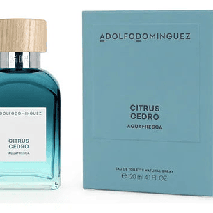 Perfume Adolfo Dominguez Citrus Cedro Agua Fresca EDT 120 ml Hombre