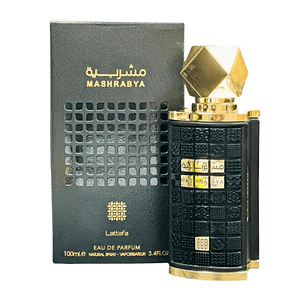 Perfume Lattafa Mashrabya EDP 100 ml Unisex (Inspiración en Smoking Hot By Kilian)