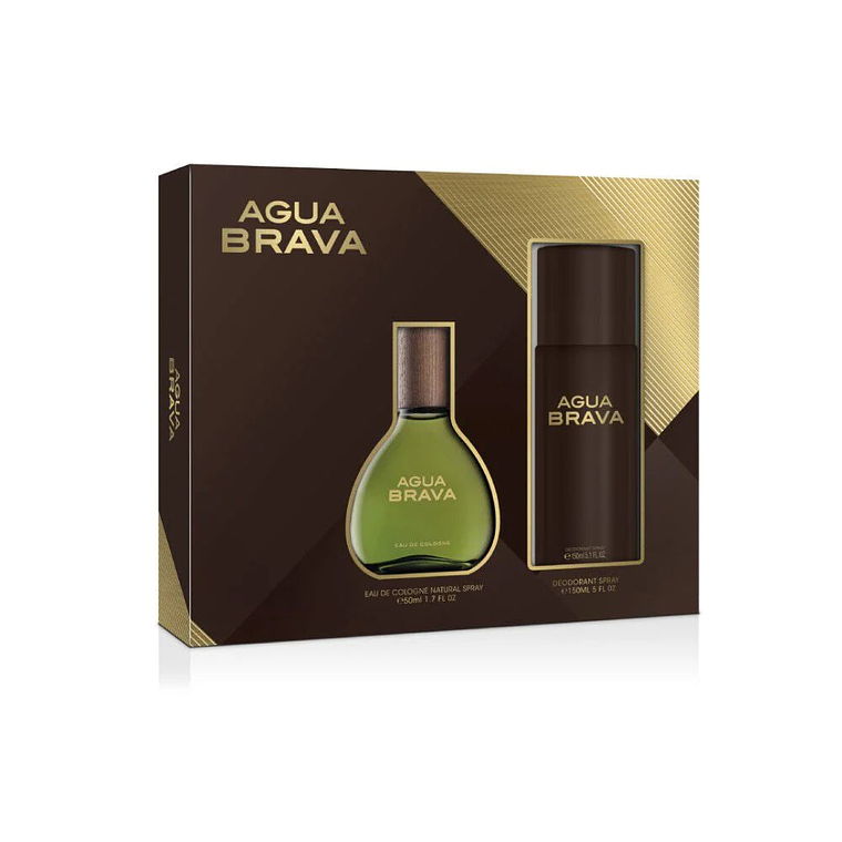 Estuche Agua Brava EDC 50ml + Deo 150ml Hombre 1