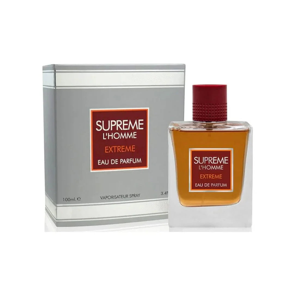 Perfume Fragrance World Supreme LHomme Extreme EDP 100 ml Hombre - Inspirado En L'Homme Idéal Extrême Guerlain 1
