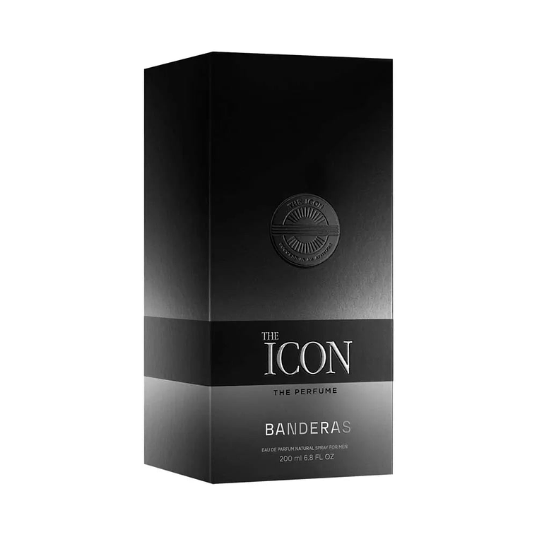 Perfume Antonio Banderas The Icon The Perfume EDP 200ml Hombre (Negro EDP) 1