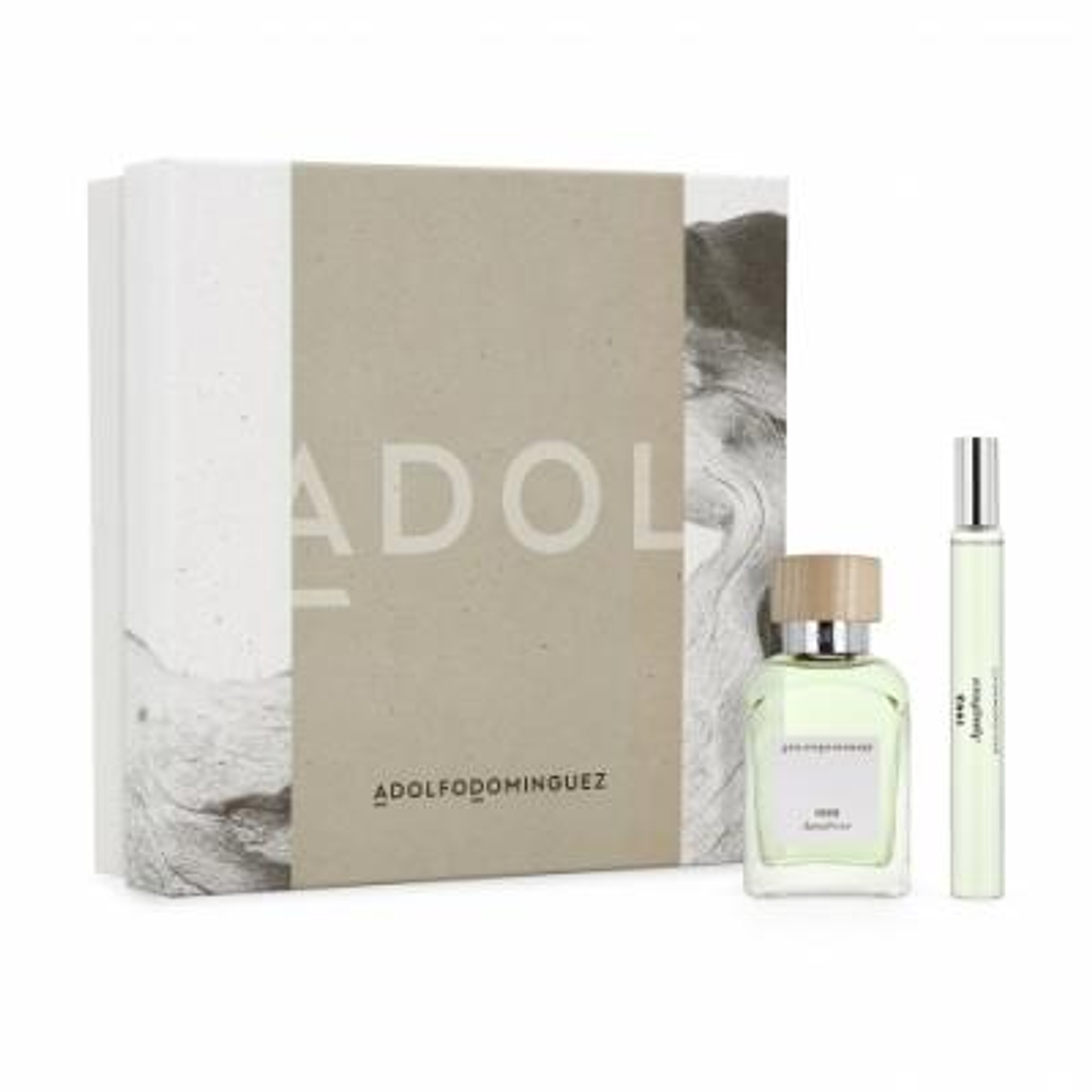 Estuche Adolfo Dominguez Agua Fresca 1993 Hombre Edt 200 Ml + Deo 150 Ml - Grande 1