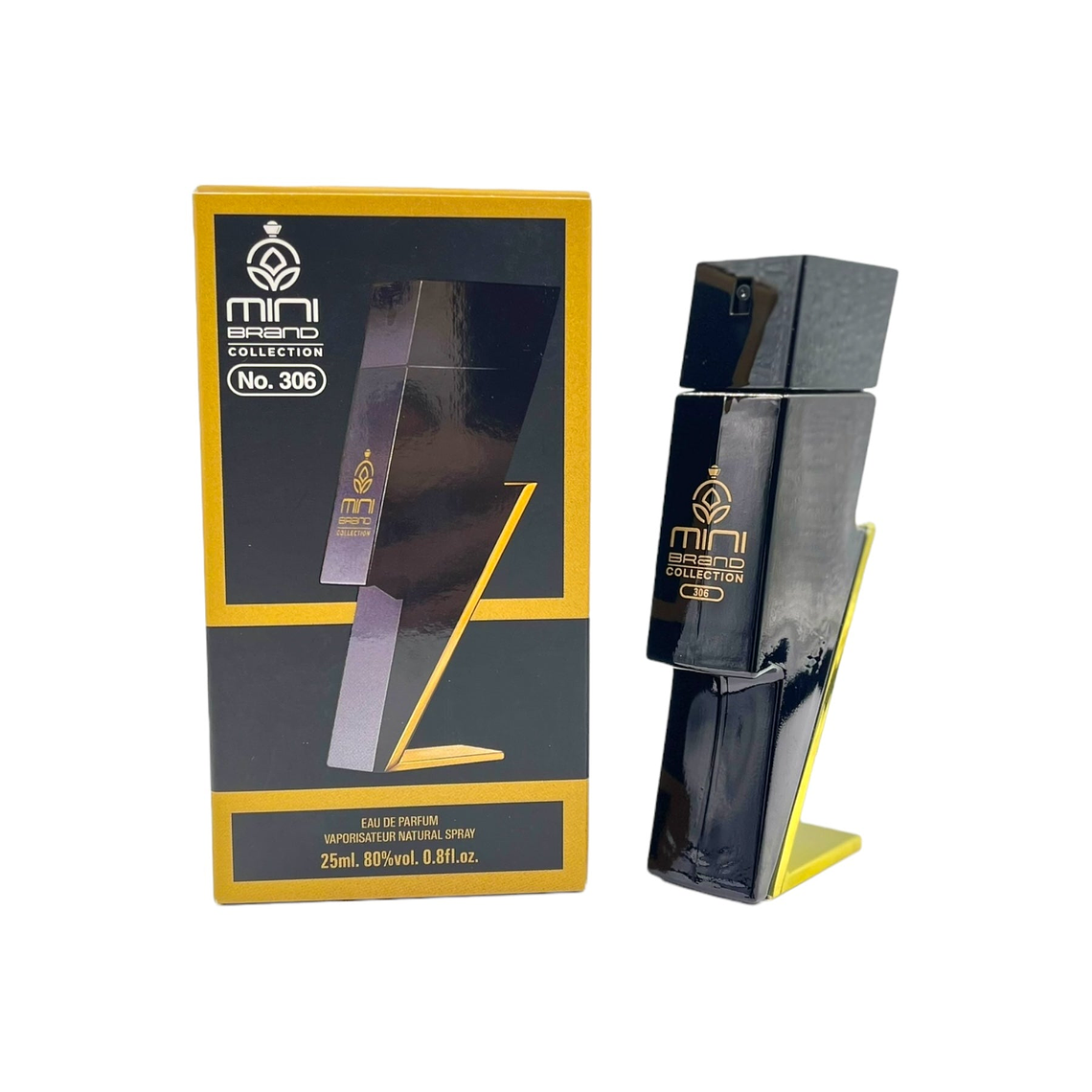 Mini Brand Collection No. 306 EDP 25ml (Carolina Herrera - Bad Boy) Hombre 1
