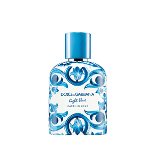 Tester Dolce And Gabbana Light Blue Capri In Love Pour Homme Edp 100 Ml Hombre