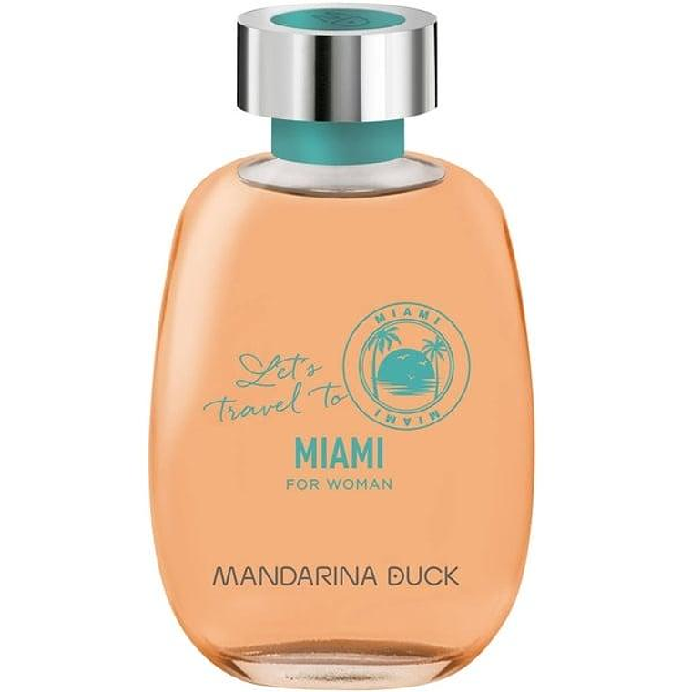 Tester Mandarina Duck Lets Travel To Miami for Woman Edt 100 ml Mujer 1