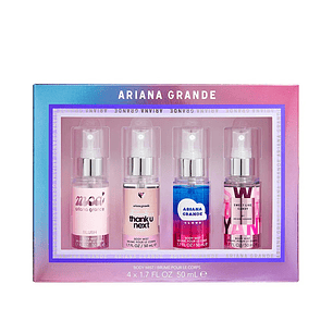 Estuche Ariana Grande Mini Body Mist 4x50 Ml Mujer
