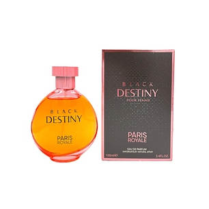 Perfume Paris Royale Black Destiny 100 Ml Edp Mujer - Inspirado en Black Opium De YSL