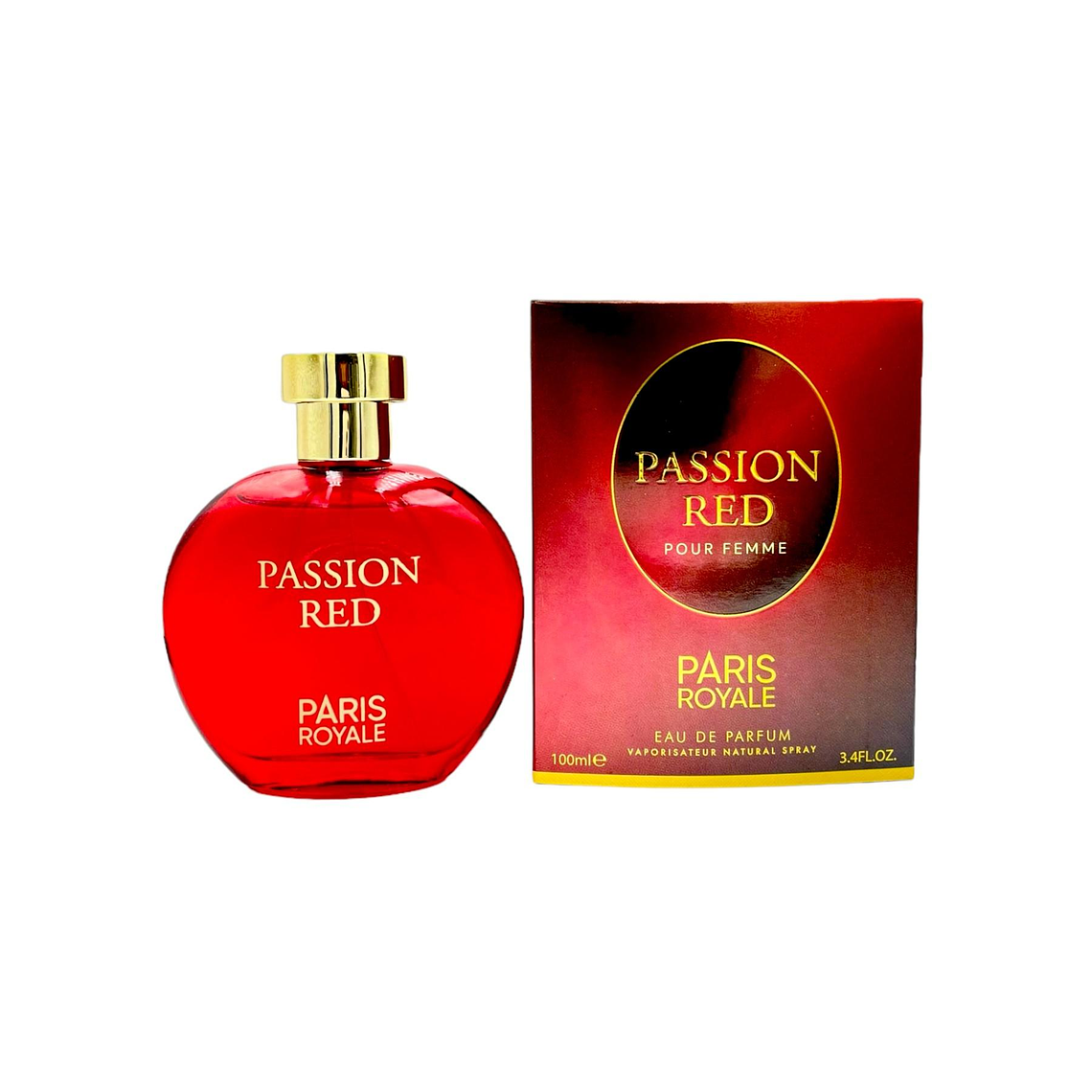 Perfume Paris Royale Passion Red 100 Ml Edp Mujer - Inspirado en Hypnotic Poison De Dior 1