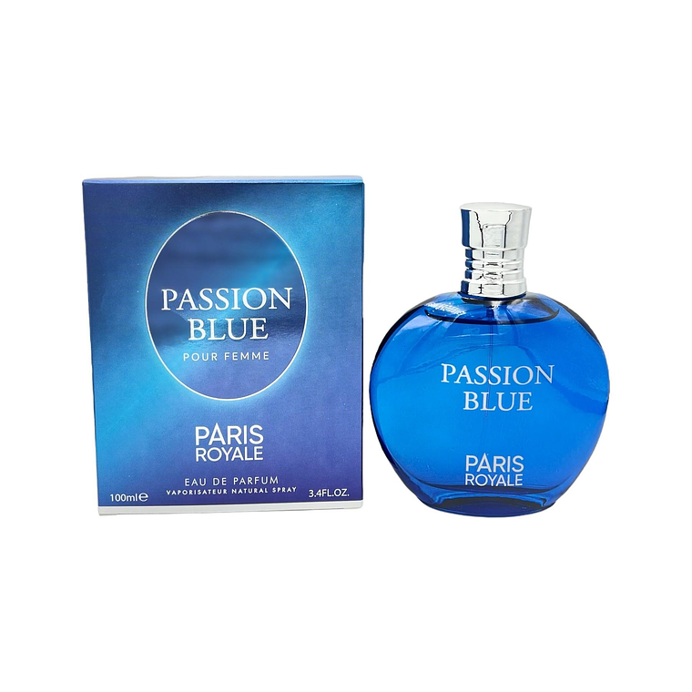 Perfume Paris Royale Passion Blue 100 Ml Edp Mujer - Inspirado en Midnight Poison De Dior 1