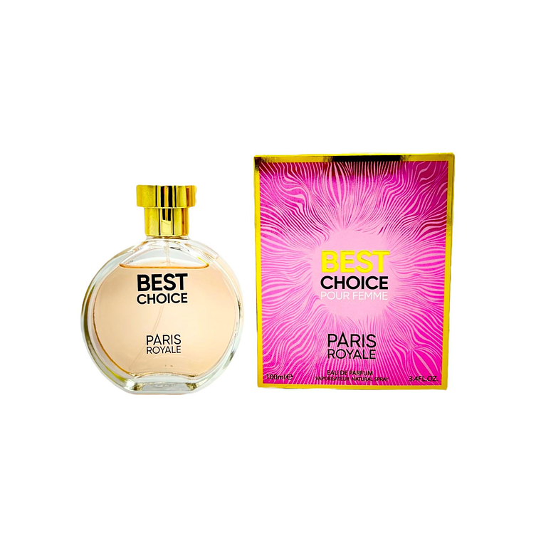 Perfume Paris Royale Best Choice 100 Ml Edp Mujer - Inspirado en Chance De Chanel 1