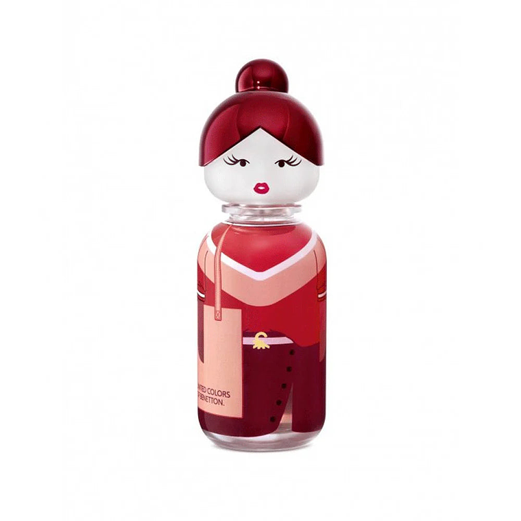 Tester Benetton Sisterland Red Rose Edt 80ml Mujer 1