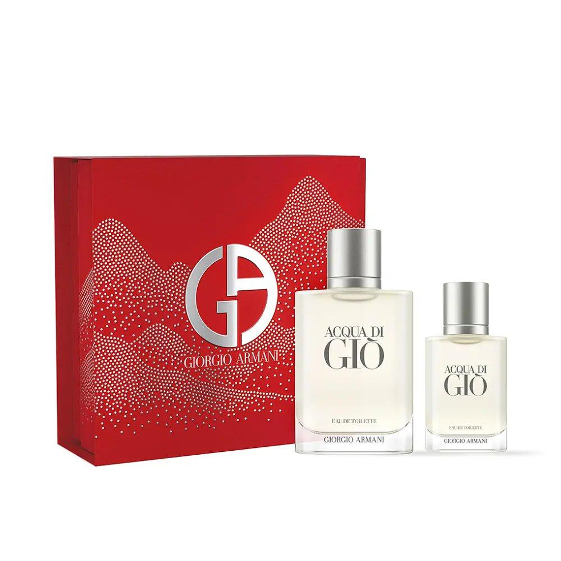 Estuche Giorgio Armani Acqua Di Gio Edt 100 Ml + Mini 30 Ml Hombre 1