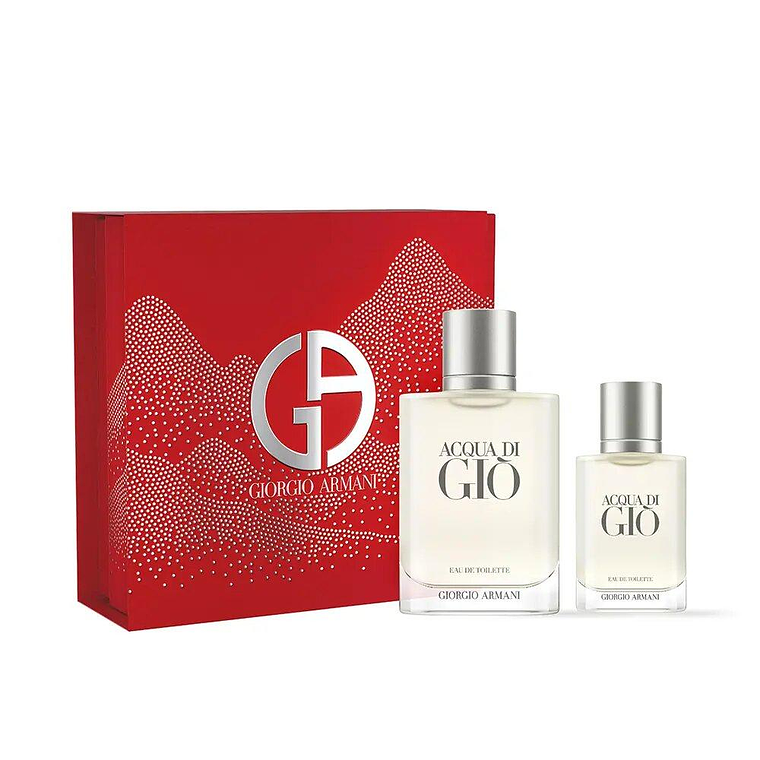 Estuche Giorgio Armani Acqua Di Gio Edt 100 Ml + Mini 30 Ml Hombre 1