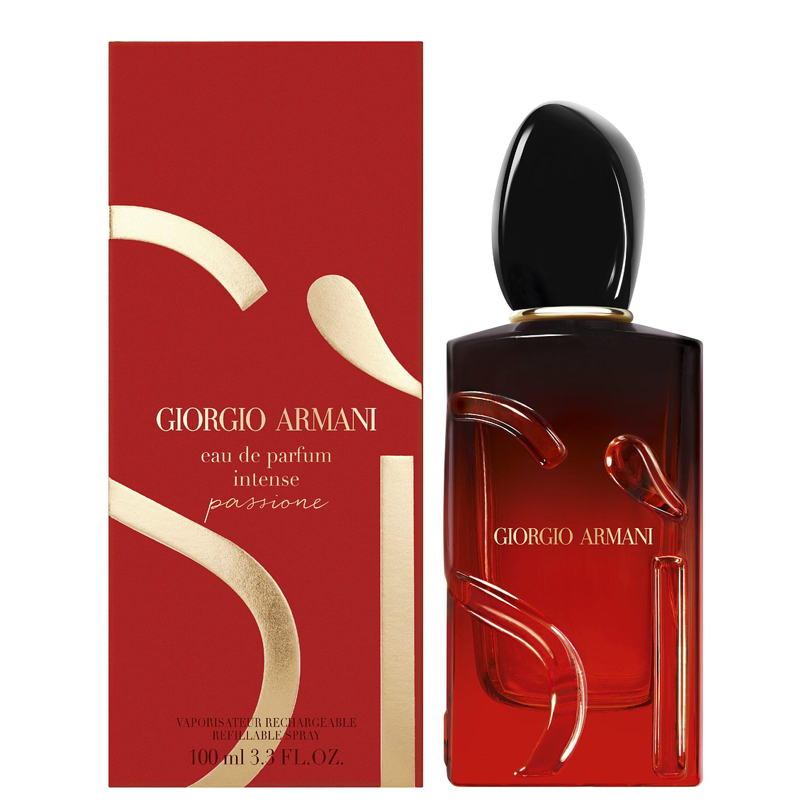 Perfume Giorgio Armani Si Edp Intense Passione 100 Ml Recargable/Refill 100 Ml Mujer 1