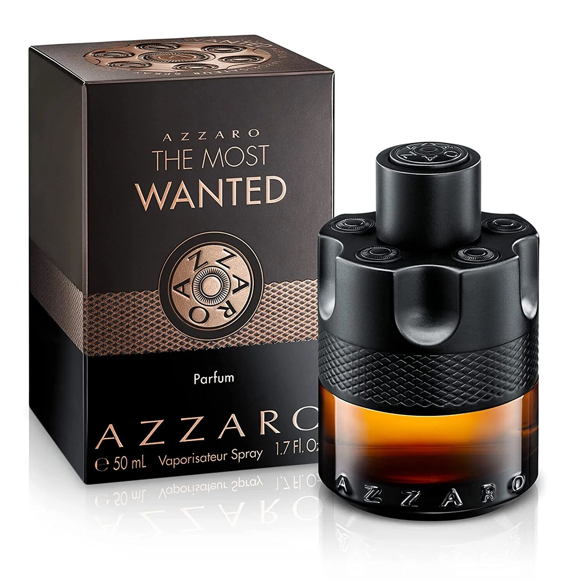 Perfume Azzaro The Most Wanted Parfum 50Ml Hombre 1