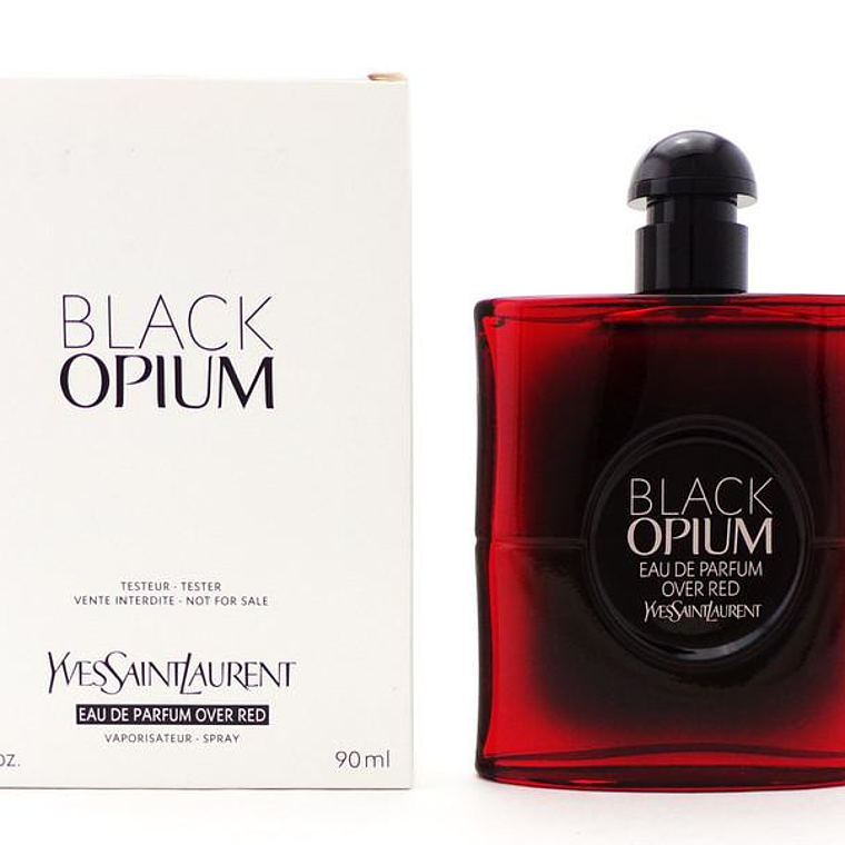 Tester Yves Saint Laurent Black Opium Over Red EDP 90ML 1