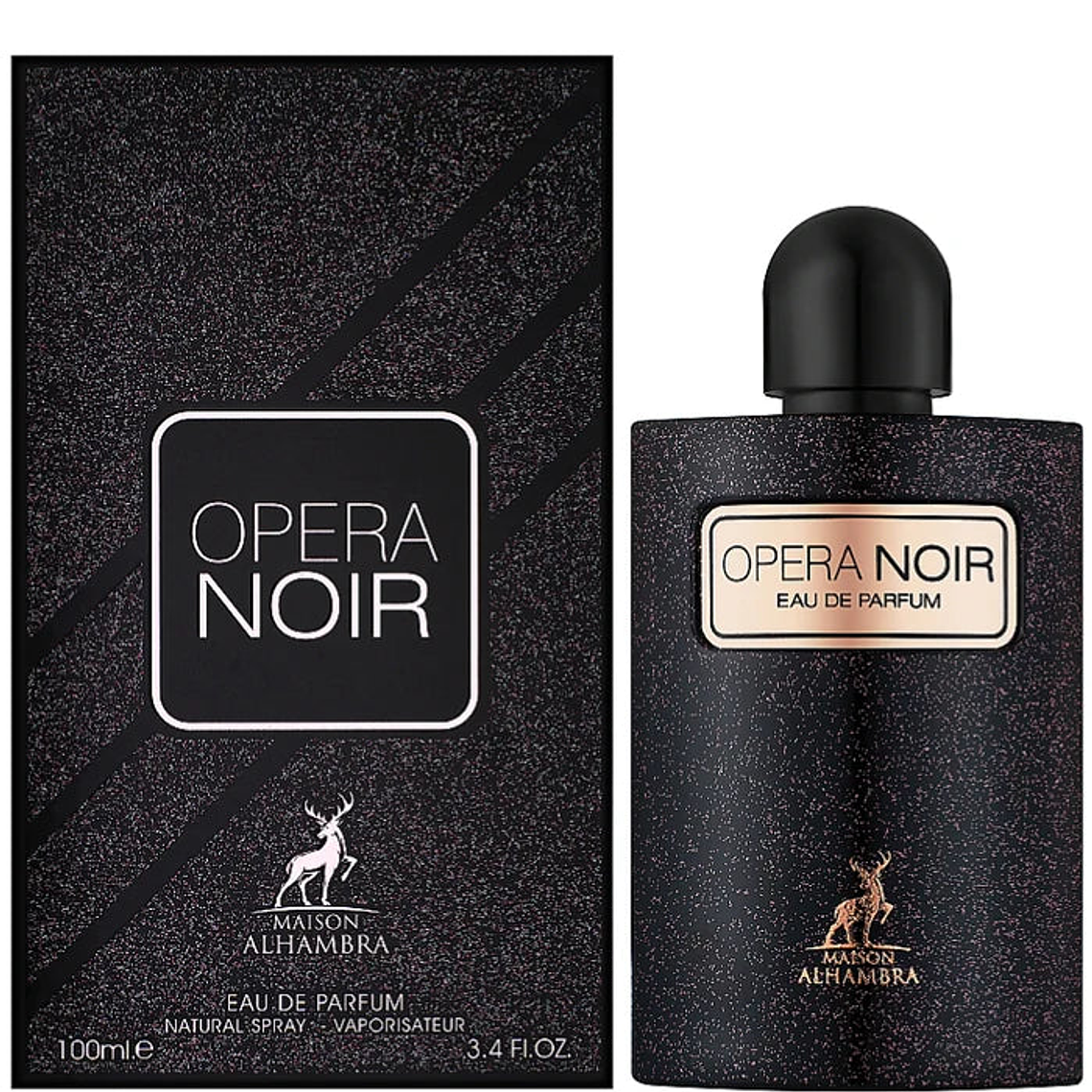 Maison Al Hambra Opera Noir Edp 100 Ml Mujer (Black Opium Yves Saint Laurent) 1