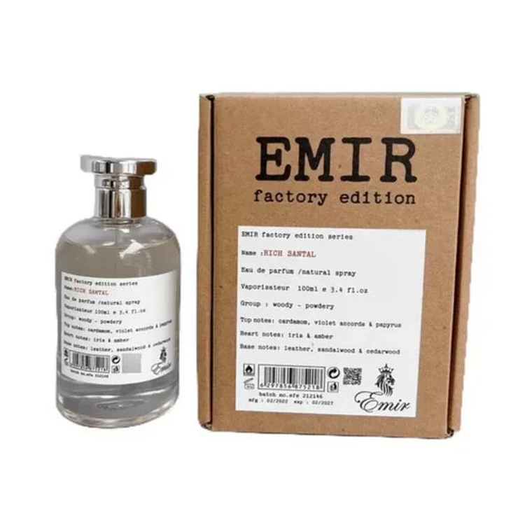 Perfume Paris Corner Rich Santal Emir Factory Edition EDP 100 ml Unisex (Rich Santal 33) 1
