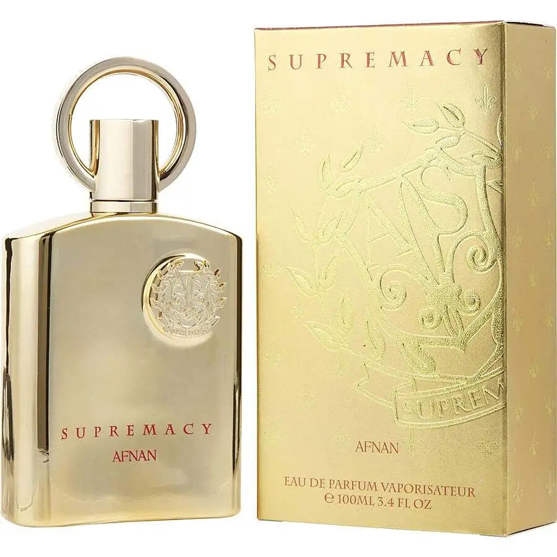 Perfume Afnan Supremacy Gold Edp 100Ml Unisex- Inspirado En Cuir Beluga De Guerlain 1