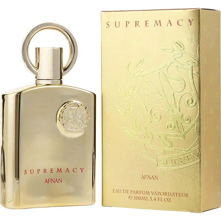 Perfume Afnan Supremacy Gold Edp 100Ml Unisex- Inspirado En Cuir Beluga De Guerlain 1