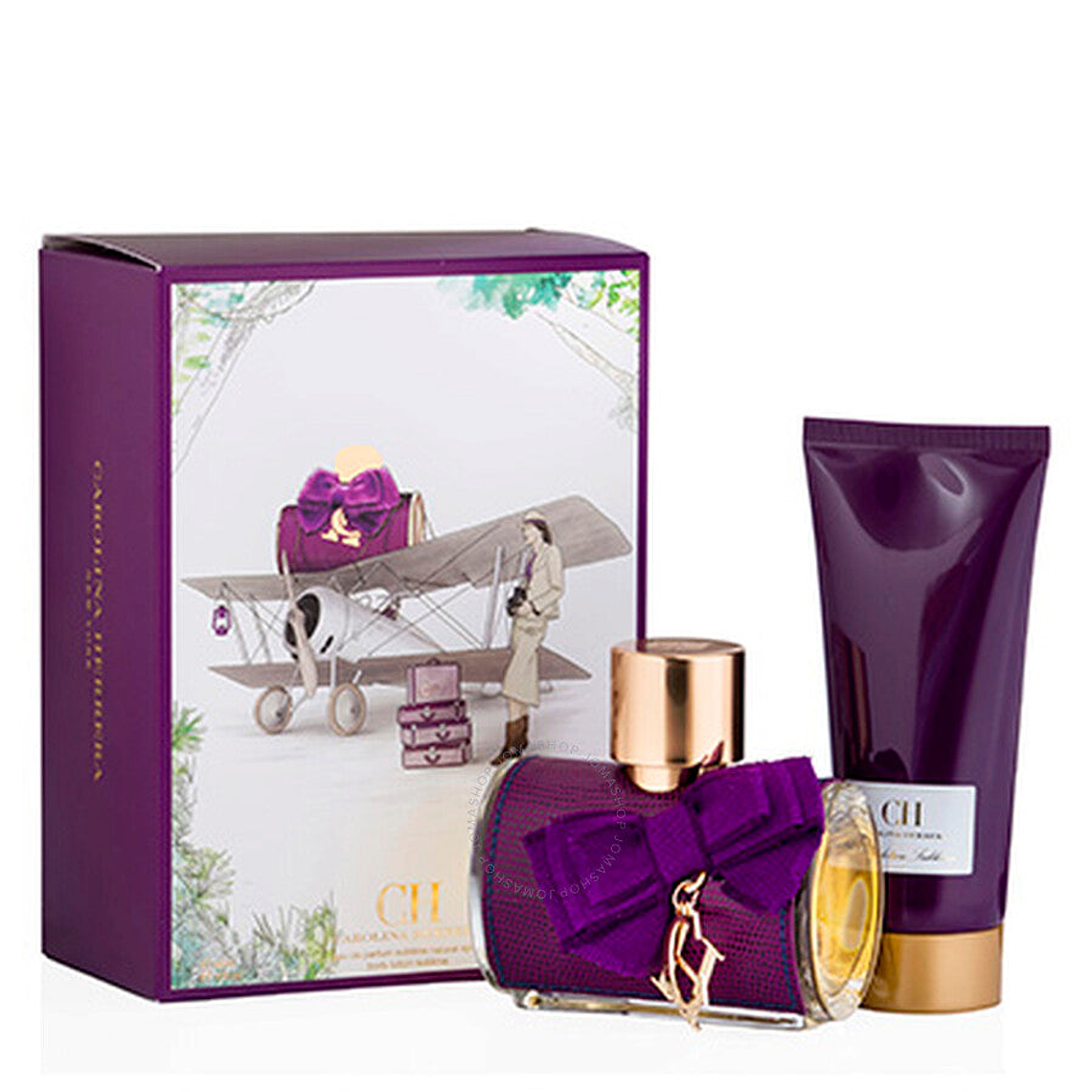 Estuche Carolina Herrera CH Sublime Edp 80ml Mujer + Body Locion 1