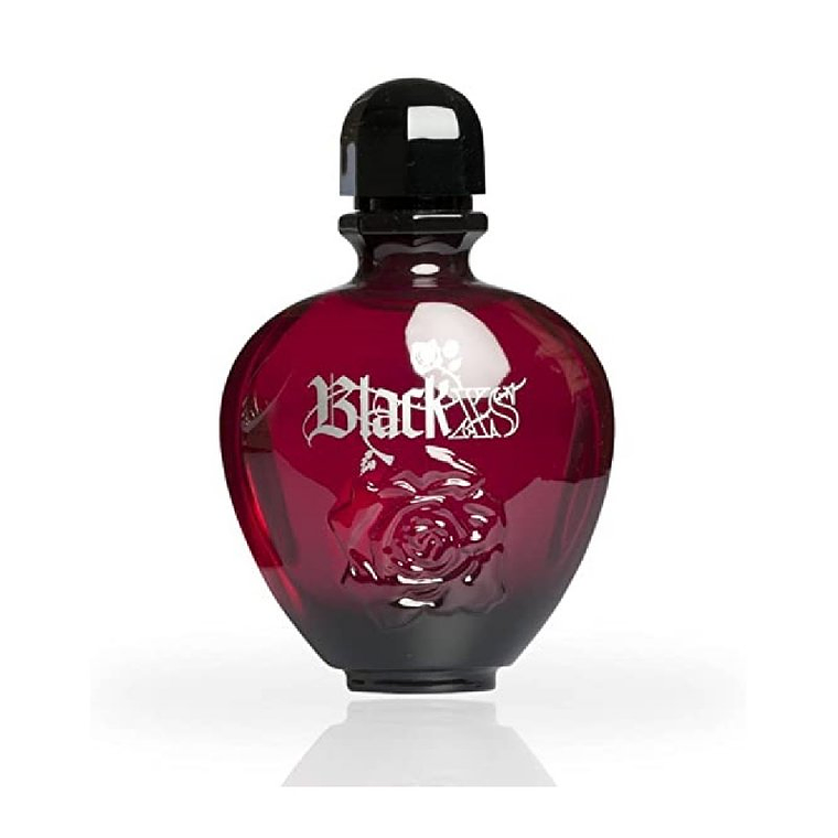 Tester Paco Rabanne Black Xs Edt 80ml Mujer (Antiguo Xs Black) 1