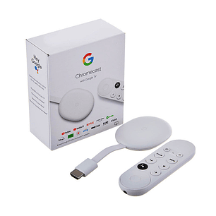 Chromecast with Google TV de voz 4K 8GB snow con 2GB de memoria RAM