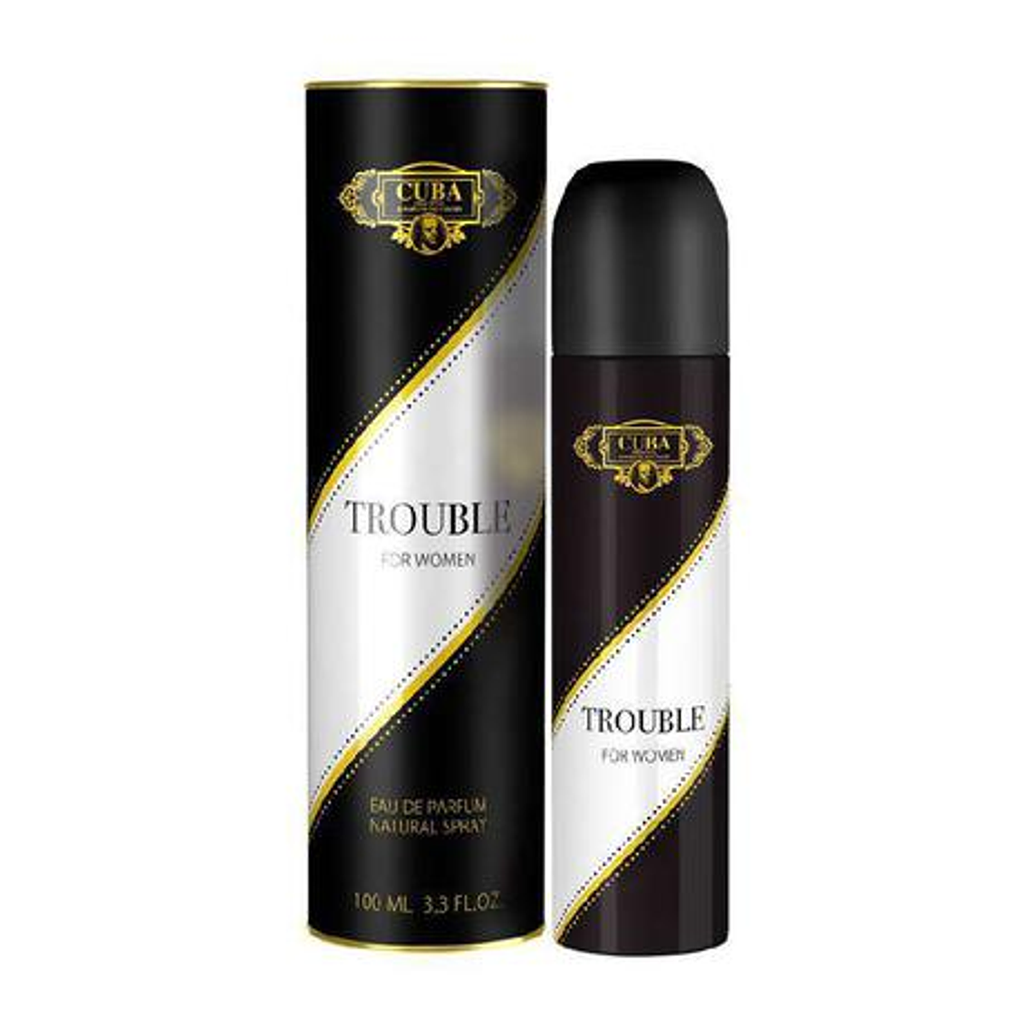 Perfume Cuba Trouble 100ml Edp Mujer (Aroma Como Good Girl de Carolina Herrera) 1