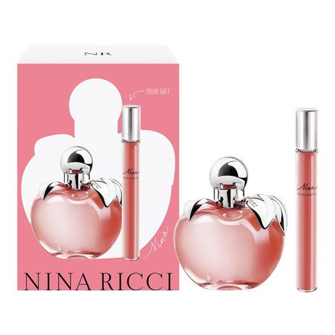 Estuche Nina Ricci Edt 80ml + 10 ml Mujer 1