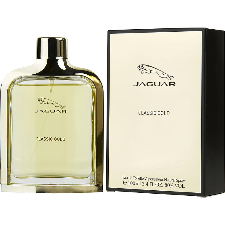 Perfume Jaguar Classic Gold Edt 100ml Hombre 1