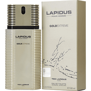 Perfume Ted Lapidus Gold Extreme Edt 100ml Hombre
