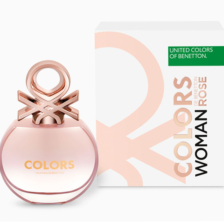 Perfume Benetton United Colors Rose For Her Edt 80 ml Mujer 1