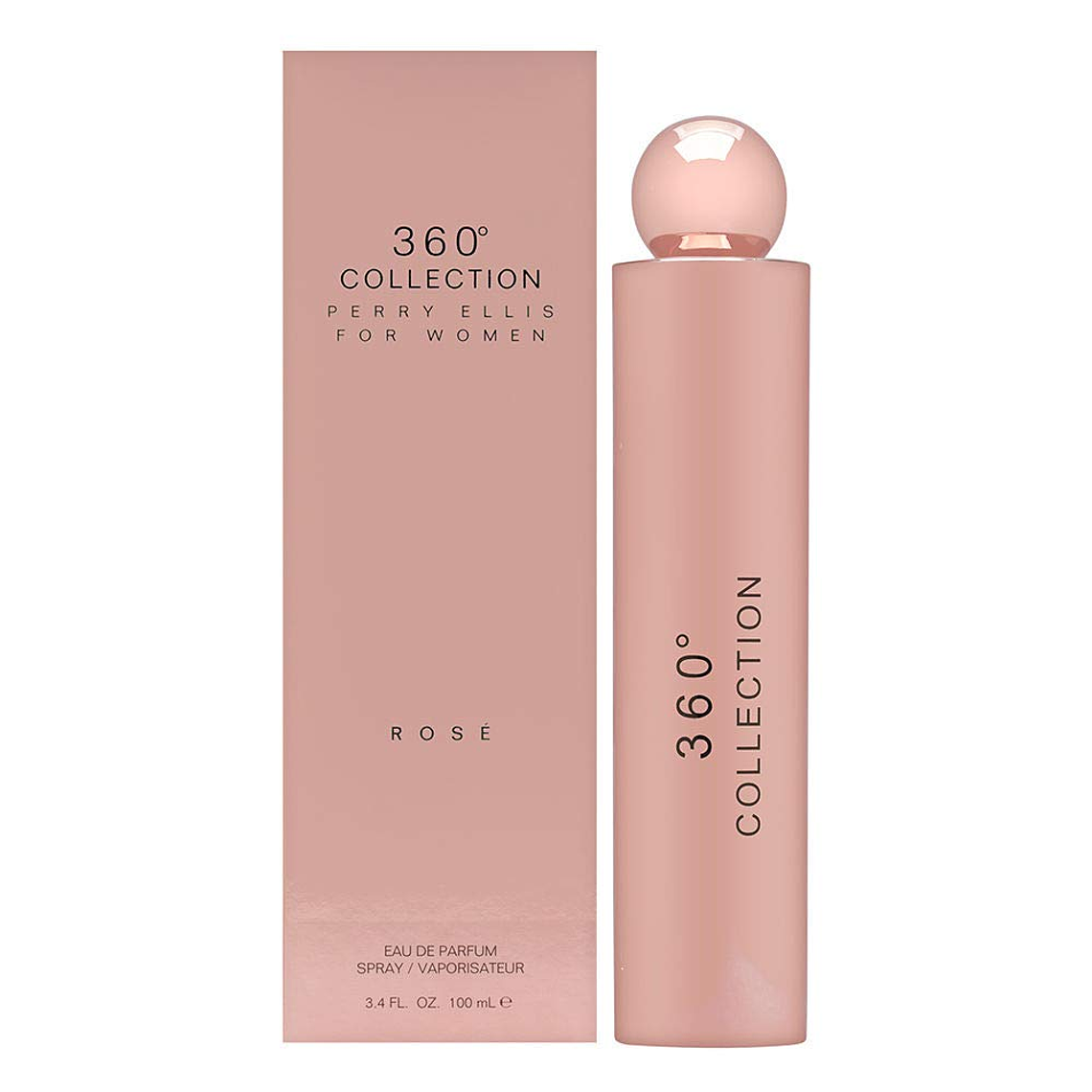 Perfume Perry Ellis 360 Collection Rose EDP 100ml Mujer 1