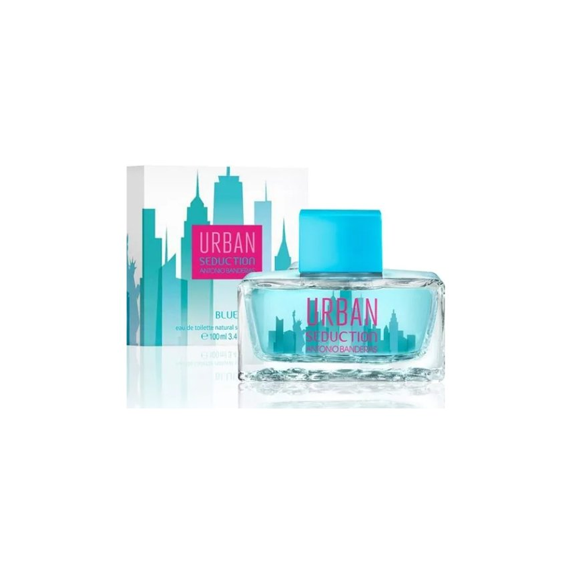 Perfume Antonio Banderas Urban Seduction Blue Edt 100ml Mujer 1