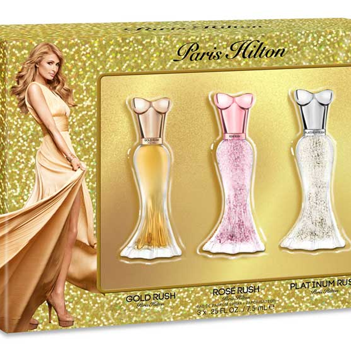 Estuche Paris hilton Rush Collection Mujer - (7.5 ml * 3) 1