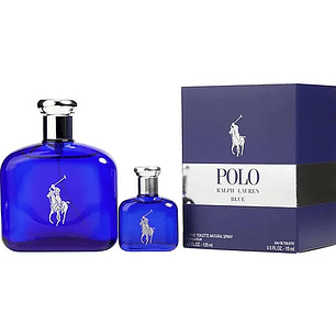 Estuche Ralph Lauren Polo Blue Edt 125ml + 15ml Hombre