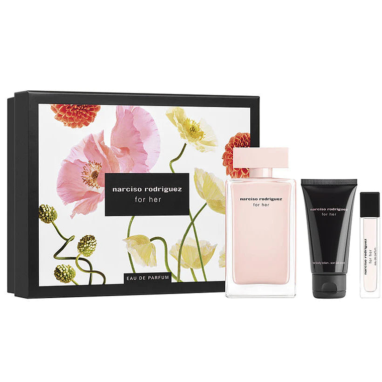 Estuche Narciso Rodriguez for Her 100edp+10edp+50ml Mujer 1
