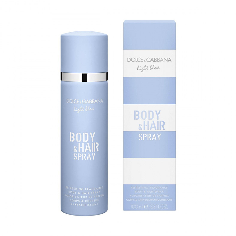 Body Spray Light Blue Body And Hair Spray 100ml Mujer 1