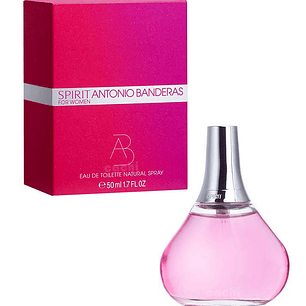 Perfume Antonio Banderas Spirit Edt 50ml Mujer