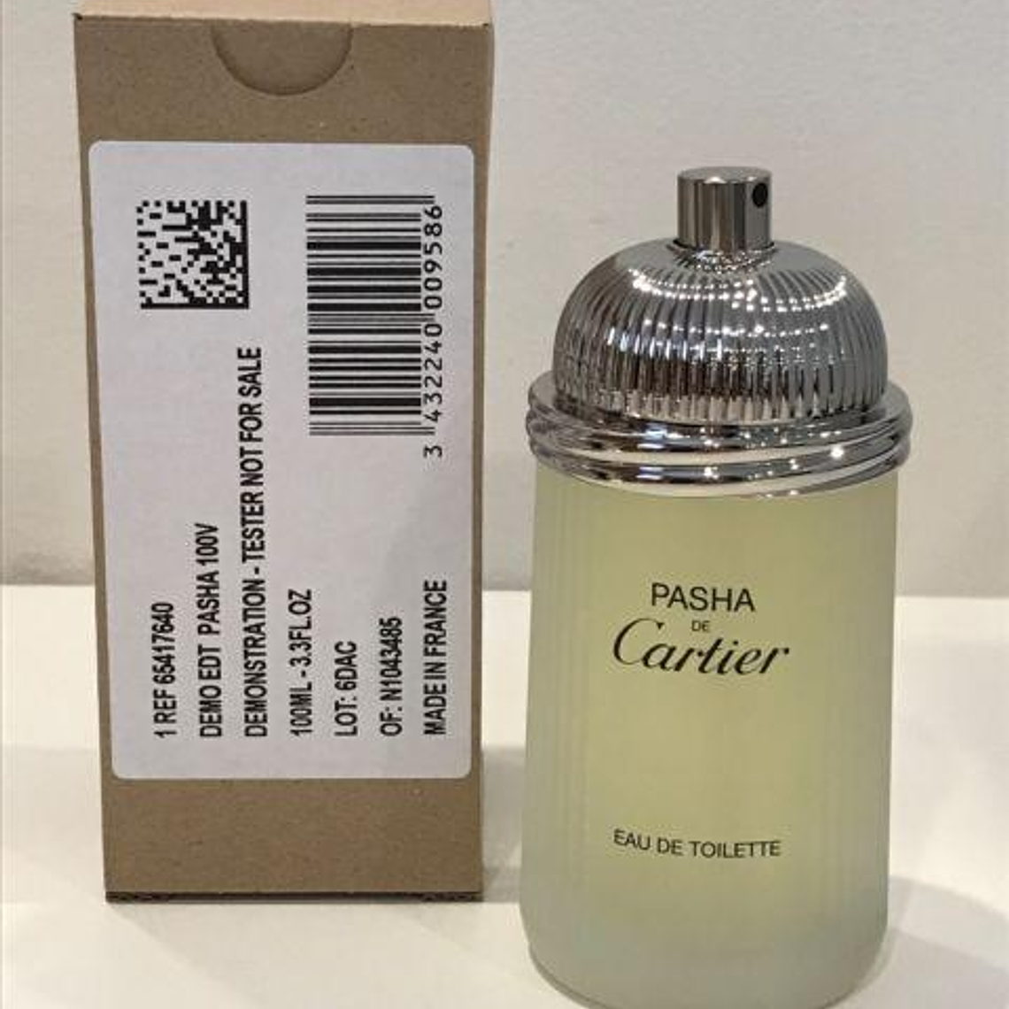 Tester Cartier Pasha Edt 100ml Hombre 1