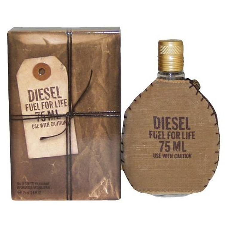 Perfume Diesel Fuel For Life Edt 75ml Hombre (Sin Celofan) 1