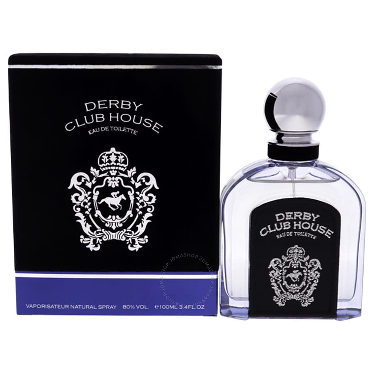 Perfume Armaf Derby Club House Edt 100ml Hombre (Negro Con Azul) -Aroma Como Bois du Portugal Creed 1